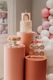 What did the kids do at the rainbow party? Kara S Party Ideas Boho Rainbow Birthday Party Kara S Party Ideas