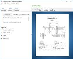 Maybe you would like to learn more about one of these? Crossword Maker