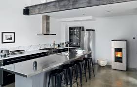 Poêle à pellet design italien. Poeles Et Cheminees Mcz Enflamme L Imagination Ideat