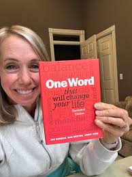 What's your one word for the year?