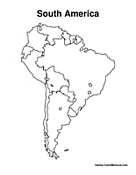 Free american flag coloring pages. South America Coloring Pages