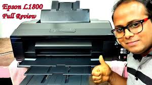 Iso/iec 24734 2.6 pages/min monochrome, 2.6 pages/min colour maximum printing speed: Epson L1800 A3 Photo Printer Full Review Borderless A3 Photo Printing Youtube