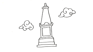 Untuk memperingatinya merayakan hut ri identik dengan perlombaan. Gambar Tugu Pahlawan Untuk Mewarnai Info Gtk