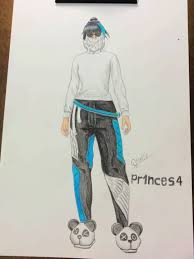 desenho para colorir free fire calça angelical