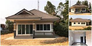 แบบบ านทรงป นหยา ขนาด 2 ห องนอน งบก อสร าง 7 แสนบาท ด ไอเด ยบ าน ผ งบ าน ห องนอน บ านในฝ น