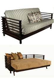 Orion Black Walnut Full Wall Hugger Futon Frame Futon Frame Futon Futon Frames