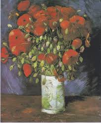 Van gogh envisioned his sunflower works as a series and worked diligently on them in anticipation of the i work at it every morning from sunrise, for the flowers wilt quickly and it is a matter of doing the whole. Vase With Poppies Wikipedia
