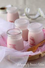 bernice s kitchen 草莓奶酪 strawberry panna cotta strawberry panna cotta panna cotta strawberry