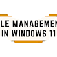 File Management in Windows 11 (2 Part Class) event in Pembroke Pines, FL