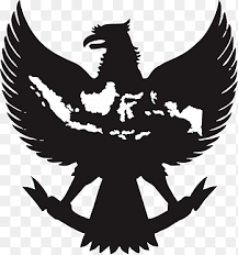 It is inscribed in the indonesian national symbol, garuda pancasila (written on the scroll gripped by the garuda's claws), and is mentioned specifically in article 36a of the constitution of indonesia. Bhinneka Tunggal Ika Logo Nationales Wappen Von Indonesien Pancasila Garuda Garuda Kunst Kunstwerk Png Pngegg
