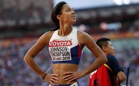 She won the gold medal at the 2019 world championships and broke the british recor. Download Wallpapers Katarina Johnson Thompson British Athlete All Around For Desktop Free Pictures For Desktop Free