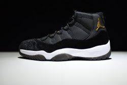 Jordan Retro 11 High Top Black And White Nike Air Jordan 11 Rl Gg Black Gold 852625 652 Mens Basketball Shoes Jordan Shoes Black Air Jordans Nike Shoes Jordans