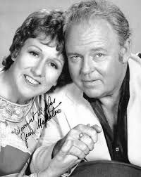 I caught a few episodes of All in the Family today. I forgot how much I  adore Edith (Jean Stapleton). Her character was the sweetest, kindest, most  innocent, and loving woman. I'm