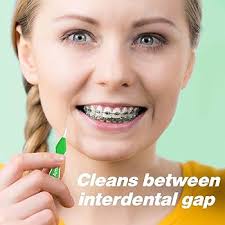 Amakos Braces Brush (0.6mm(12pcs)) : Amazon.in: Health & Personal Care