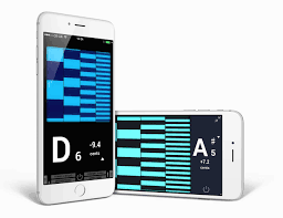 You can find the app in the app store by clicking here: Istrobosoft Peterson Strobe Tuners