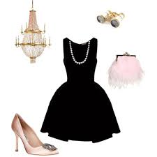 Night At The Opera Theatre Outfit Set Dress Ballet Attire