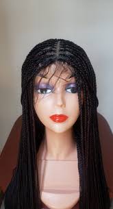 FULL CLOSURE SMALL KNOTLESS BRAIDS WIG