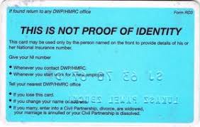 If you have lost or forgotten your national insurance number you can either contract the hm revenue and customs, complete the online form on the hmrc website or call the. Functional Card National Insurance Numbercard Not Proof Of Identity Insurance United Kingdom Of Great Britain Northern Ireland Dhss Col Gb Dhss 001