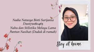 Jadi tak heran apabila banyak terdapat jenis karya sastra di indonesia. Pantun 4 Kerat Nasihat Duduk Di Rumah Youtube