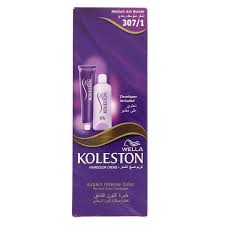 Buy Wella Koleston Hair Color Creme Medium Ash Blonde 307 1