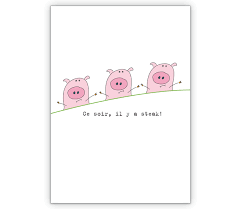 Lustige Einladungskarte Zum Essen Ce Soir Il Y A Steak Http Www 1agrusskarten De Shop Lustige E Einladungen Lustige Einladungskarten Einladung Zum Essen