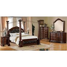 Chances are you'll discovered another solid wood king canopy bed higher design ideas. Mandalay Canopy Bedroom Set Furniture Of America Furniture Cart