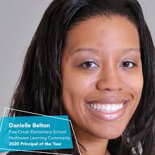 Each day we'll celebrate one of our Principal of the Year finalists! Today,  we celebrate Danielle Belton from the Northwest Learning Community.  Congrats!!