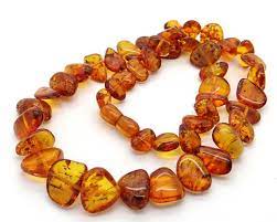 Genuine Amber Necklace 47 Grams Large Natural Baltic Amber Stone Beads Cognac Amber Free Form Polished Amber Necklace Healing Jewelry Amber Necklace Amber Stone Healing Jewelry