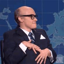 I did actually shortly before you called, just about like 15 or 20 minutes earlier, and i had a little laugh and then went about my day. Rudy Giuliani Gifs Tenor