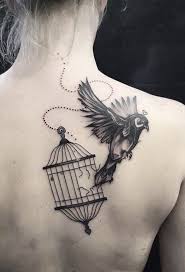 Bioshock Bird Or Cage Tattoo Image Result For Bird For Freedom Freedom Tattoos Tattoos For Women Badass Tattoos
