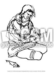 Ausmalbilder Indianer A 1 10 Indianer Ausmalbilder Ausmalbilder Bildende Kunst Material Klasse 2 Grundschulmaterial De