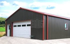 Maverick Metal Garage 24x30x10 Big Buildings Direct Metal Shop Building Metal Garage Buildings Garage Design