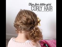 How to plop with a veil net. Tips For Little Girl Curly Hair Toddler Edition Youtube