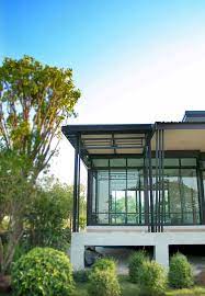 บ านตากอากาศสไตล โมเด ร น ด ไซน โดดเด น ม เฉล ยงพ กผ อนร มน ำ พร อมพ นท ใช สอย 140 ตร ม naibann com แบบบ านภายนอก บ าน บ านในฝ น