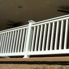Vinyl rail cap fence parts 2 x 6. The Harrington Vinyl Deck Railing Kits By Durables Decksdirect