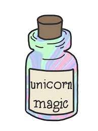 Unicorn Magic Sticker Tumblr Stickers Tumblr Png Unicorn