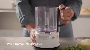 Place food to be processed in work bowl. Kitchenaid Food Processor 5kfc0516 Jak Spravne Pouzivat Youtube