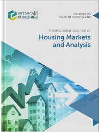 Berkala ilmiah ini menerima tulisan hasil penelitian dari luar ipb. International Journal Of Housing Markets And Analysis Emerald Publishing