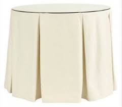 Quick Ship 30 X 30 Round Table Skirt Pleated Box Pleats White Ivory Navy Pink Or Any Color Table Skirt Round Tableskirt Pleats Tailored In 2020 Table Skirt Colorful Table Table Cloth