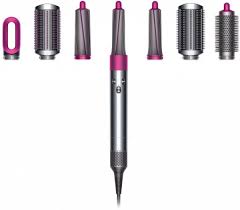 Ein lockenstab der auf knopfdruck locken macht! Dyson Airwrap Complete Lockenstab Anthrazit Fuchsia Euronics