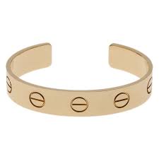 History of the cartier love bracelet. Cartier Xl Love U Limited Edition Yellow Gold Open Cuff Bracelet Size 16 Cartier Tlc