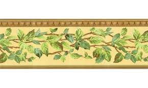 Leafs Ns7714b Wallpaper Border Floral Wallpaper Border Wallpaper Border Wallpaper