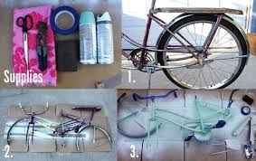 How To Spray Paint A Vintage Bike Make Bicycle Diy Paint Bike Bicycle Paint Job