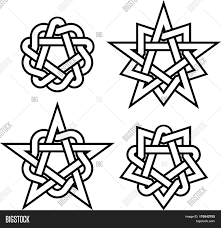 Oriental Celtic Star Vector Photo Free Trial Bigstock