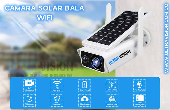 CAMARA DE SEGURIDAD SOLAR