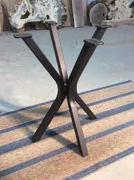 Ohiowoodlands End Table Base Steel Accent Table Legs Table Base Metal Table Base Metal Table Legs