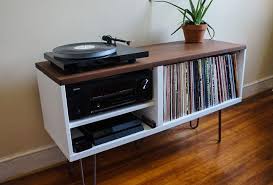 17 Genius Ikea Hacks That Will Change Your Apartment Forever Modern Record Console Home Home Furniture