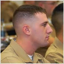 Über 70 ideen zum verblassen der haut (trendsetter für 2019). Militar Frisuren Fur Manner Frisur Marine Haarschnitt Haarschnitt Herrenschnitte