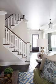 The sunken design of the living room in hgtv's urban oasis 2018, makes the space feel bigger and creates an easy transition to the deck and backyard outside. Want To Win It The Hgtv Smart Home 2016 In North Carolina Hooked On Houses Staircase Design Home Modern Stair Railing