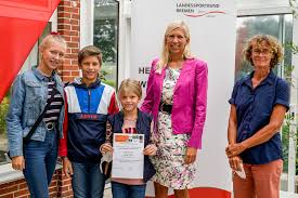 Sportabzeichen-Ehrung durch den Landessportbund Bremen